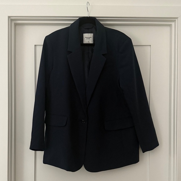 Abercrombie Classic Suiting Blazer - Dark Indigo (Navy) - Picture 2 of 4